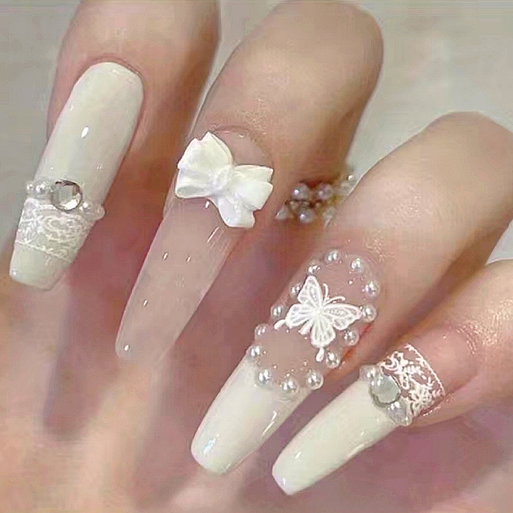 🪅✨️HOST PICK✨️🪅 Pretty, Feminine Premium 24pc Exquisite Press-On Nails